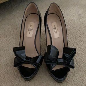 Valentino bow heels